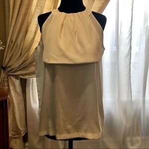 ❌SOLD❌ BNWT RAOUL off-white silk sleeveless top